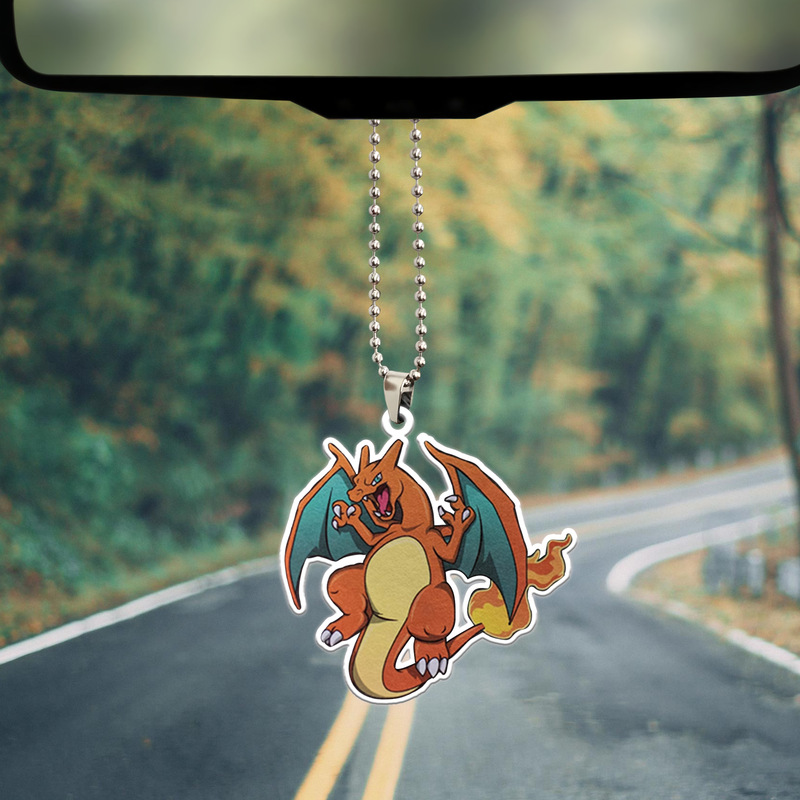 Charizard Pokemon Car Ornament Custom Car Accessories Decorations