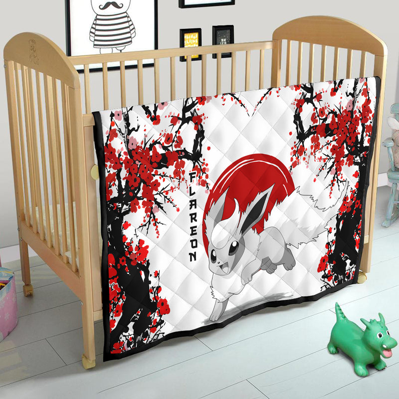 Flareon Japan Style Quilt Blanket