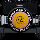 Please Don't Honk At Me I'll Cry Car Spare Tire Cover