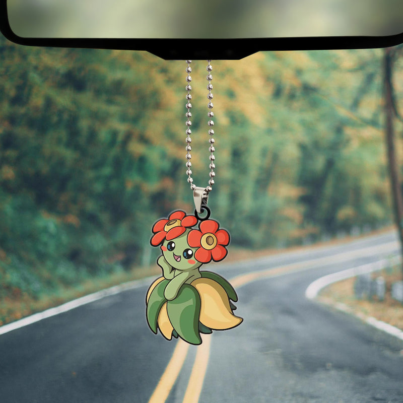 Flower Bellossom Pokemon Car Ornament Custom Car Accessories Decorations