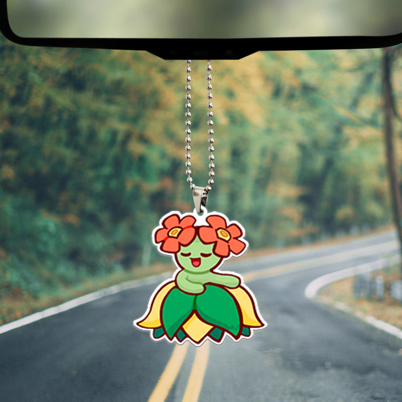 Bellossom Flower Pokémon Car Ornament Custom Car Accessories Decorations