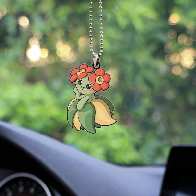 Flower Bellossom Pokemon Car Ornament Custom Car Accessories Decorations