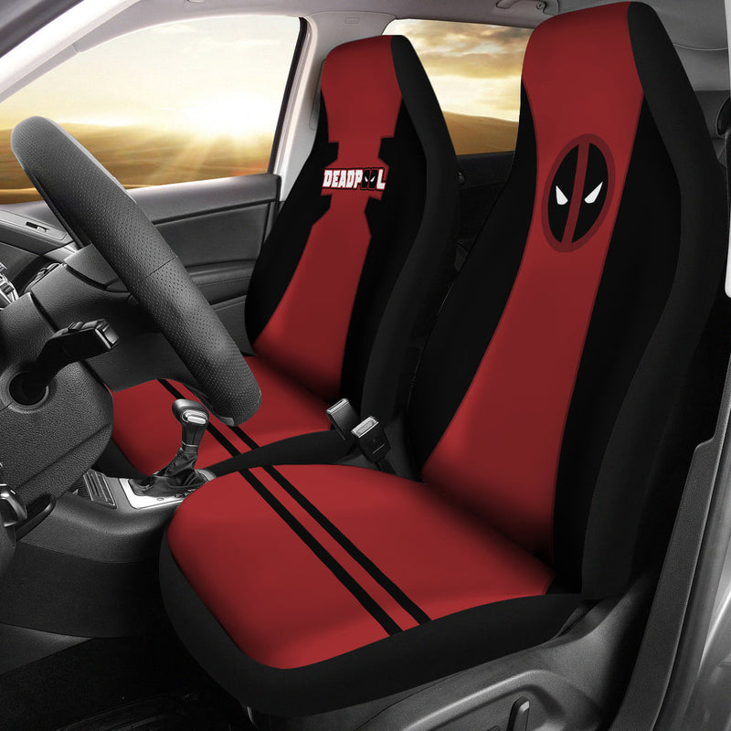 Deadpool Marvel Comics Premium Custom Car Seat Covers Decor Protectors