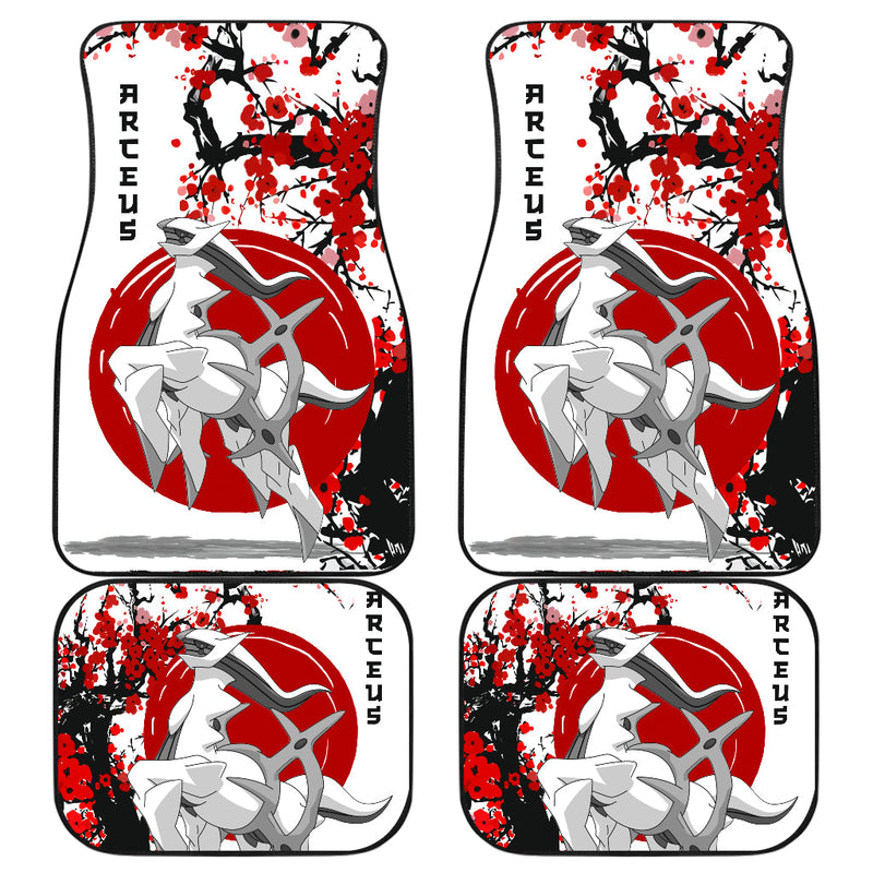 Arceus Pokemon Japan Style Car Floor Mats