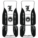 L Death Note Car Floor Mats