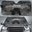 Jeep Camo Black Color Car Auto Sunshades