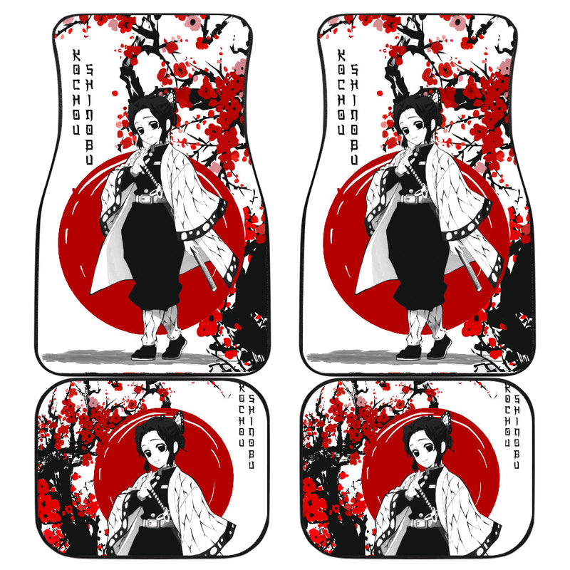 Shinobu Demon Slayer Japan Style Car Floor Mats