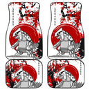 Groudon Red Sakura Japan Style Car Floor Mats