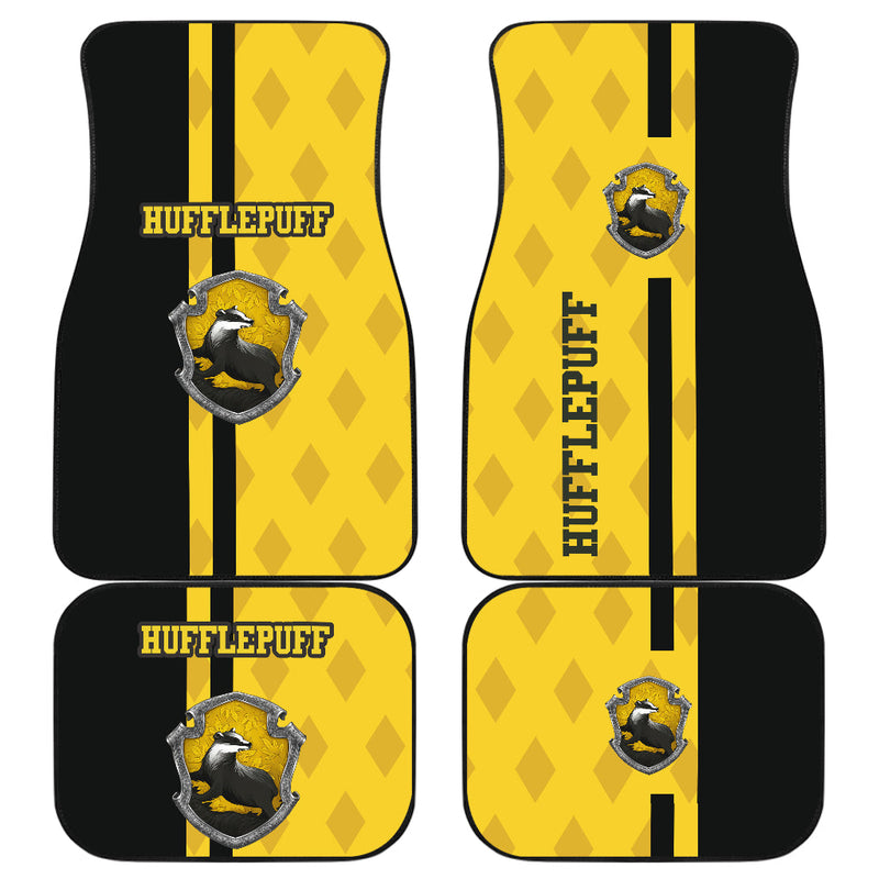 Hufflepuff Harry Potter Premium Custom Car Floor Mats