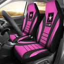 US ARMY Pink Premium Custom Car Seat Covers Decor Protectors