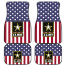 American Flag US Army Car Mats