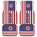 American Flag Jeep Car Floor Mats