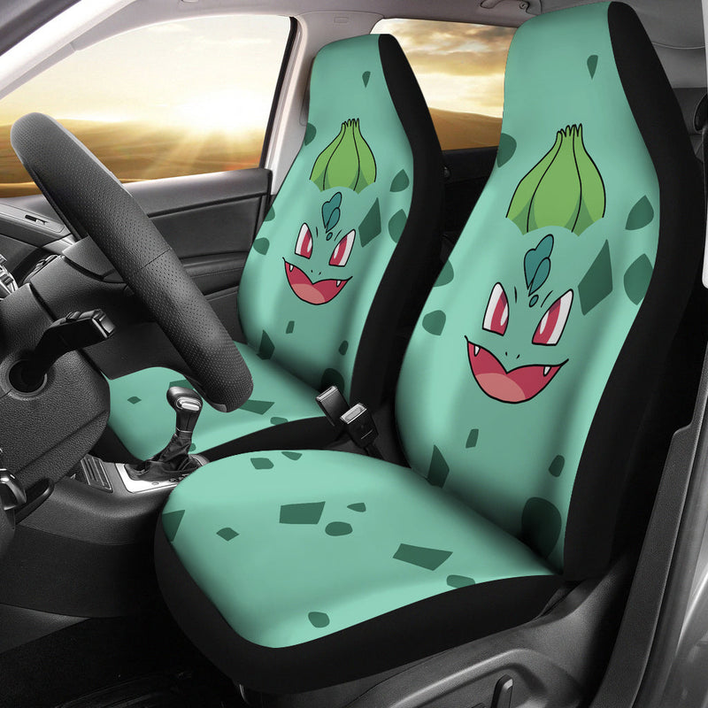 Bulbasaur Pokemon Premium Custom Car Seat Covers Decor Protectors