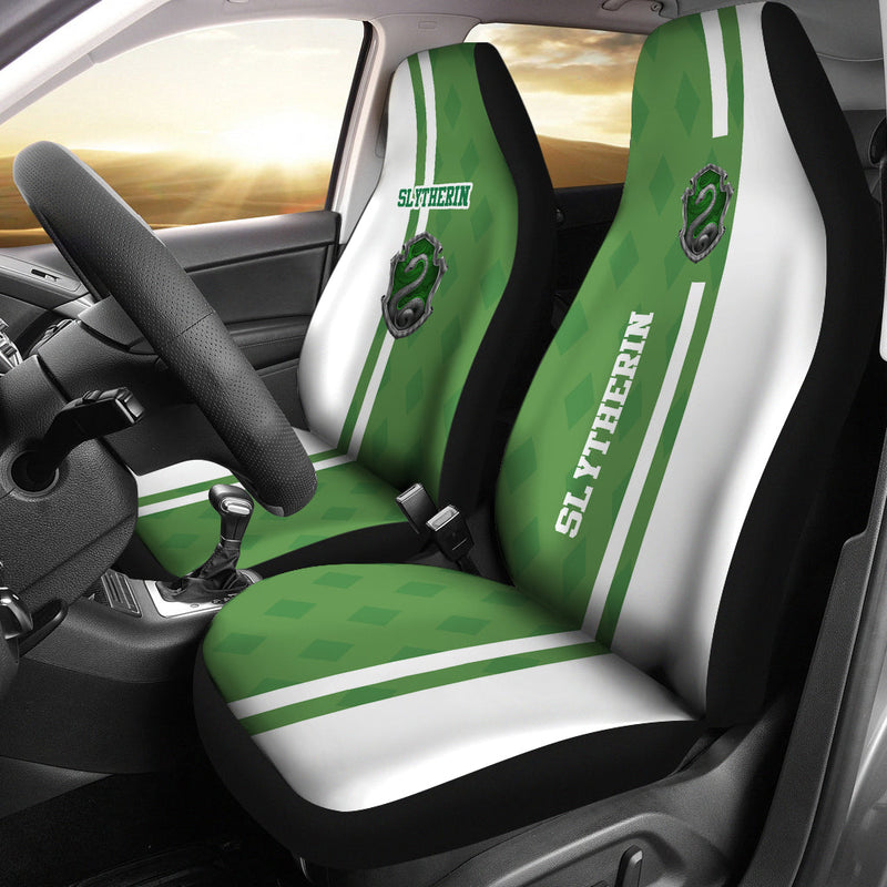 Slytherin Harry Potter Premium Custom Car Seat Covers Decor Protectors