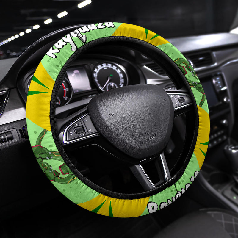 Rayquaza Pokemon Steering Wheel Cover