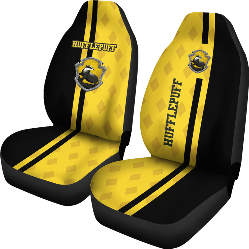 Hufflepuff Harry Potter Premium Custom Car Seat Covers Decor Protectors