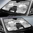 Jeep Camo Grey Color Car Auto Sunshades