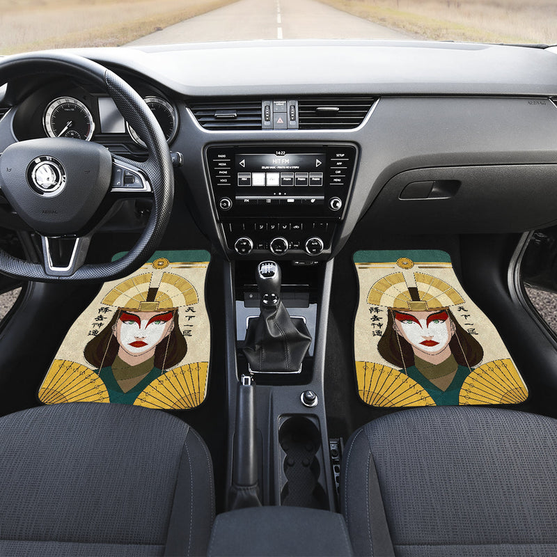 Kyoshi Last Airbender Car Floor Mats