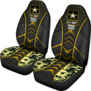 US Army Prouly Served Premium Custom Car Seat Covers Decor Protectors
