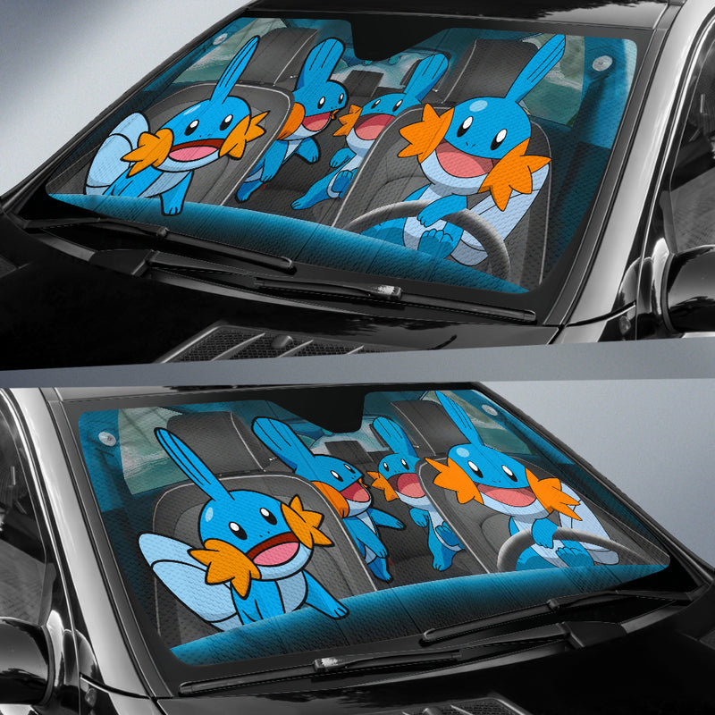Pokemon Mudkip Car Auto Sunshades