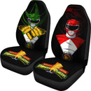 Red And Green Mighty Morphin Power Ranger Premium Custom Car Seat Covers Decor Protectors