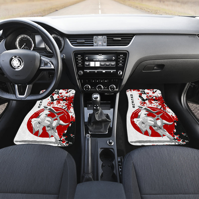 Arceus Pokemon Japan Style Car Floor Mats