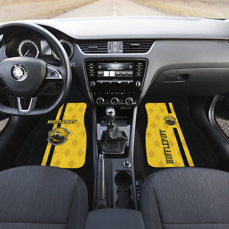 Hufflepuff Harry Potter Premium Custom Car Floor Mats