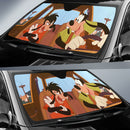 Goofy And Max Car Auto Sunshades