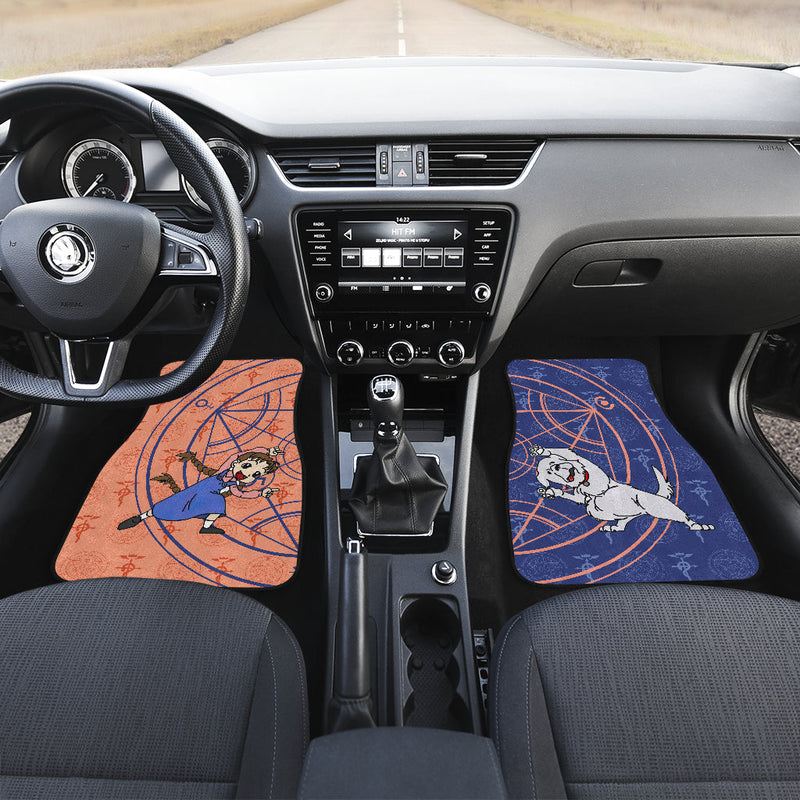 Chimera Nina Fullmetal Alchemist Premium Custom Anime Car Floor Mats