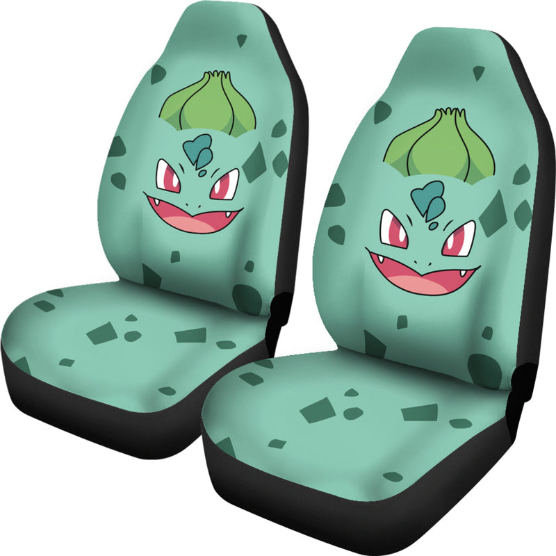 Bulbasaur Pokemon Premium Custom Car Seat Covers Decor Protectors