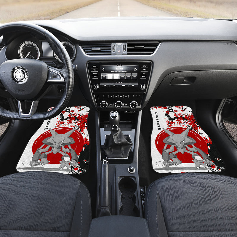 Alakazam Pokemon Japan Style Car Floor Mats