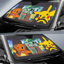 Pokemon Ghost Type Driving Car Auto Sunshades