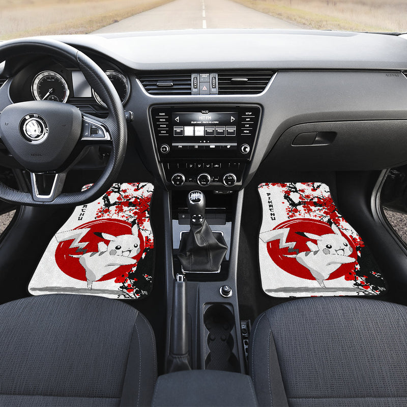 Pikachu Pokemon Japan Style Car Floor Mats