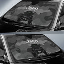 Jeep Camo Black Color Car Auto Sunshades
