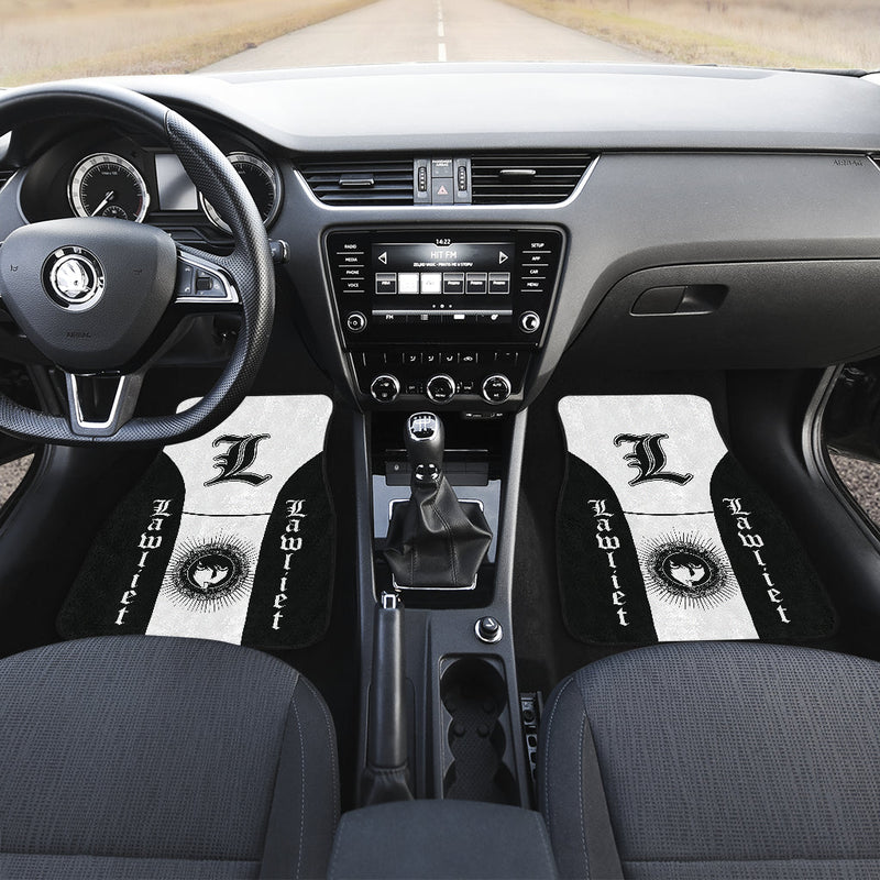 L Death Note Car Floor Mats