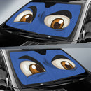Blue Challenging Cartoon Eyes Car Auto Sun Shades Windshield Accessories Decor Gift Nearkii