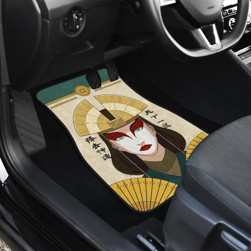 Kyoshi Last Airbender Car Floor Mats