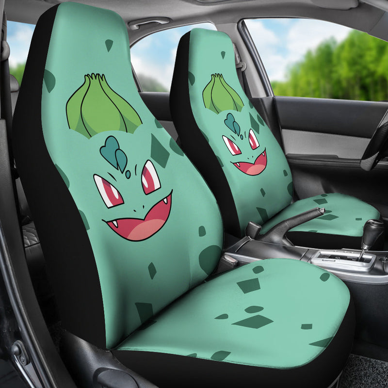 Bulbasaur Pokemon Premium Custom Car Seat Covers Decor Protectors