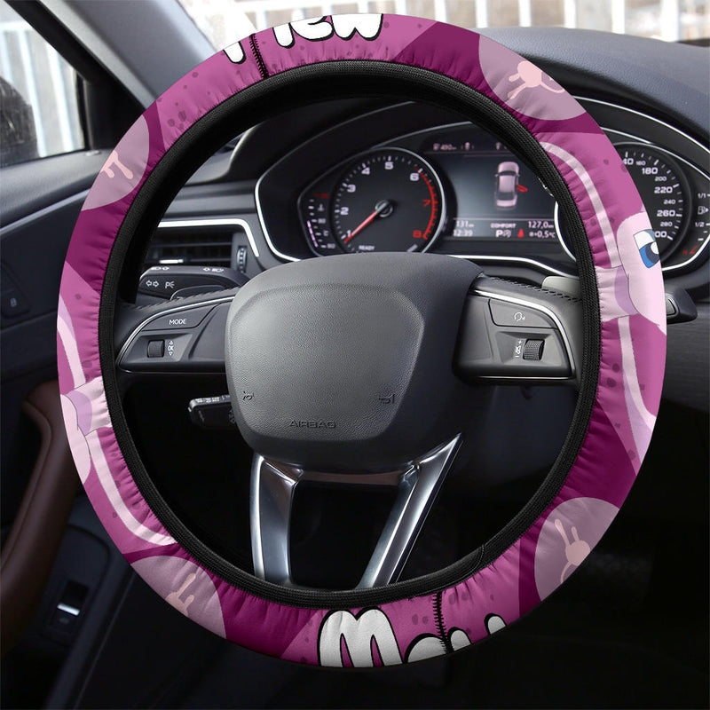 Mew Pokemon Steering Wheel Cover