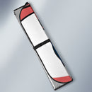 Funny Red The Rock Style Cartoon Eye Car Auto Sunshades