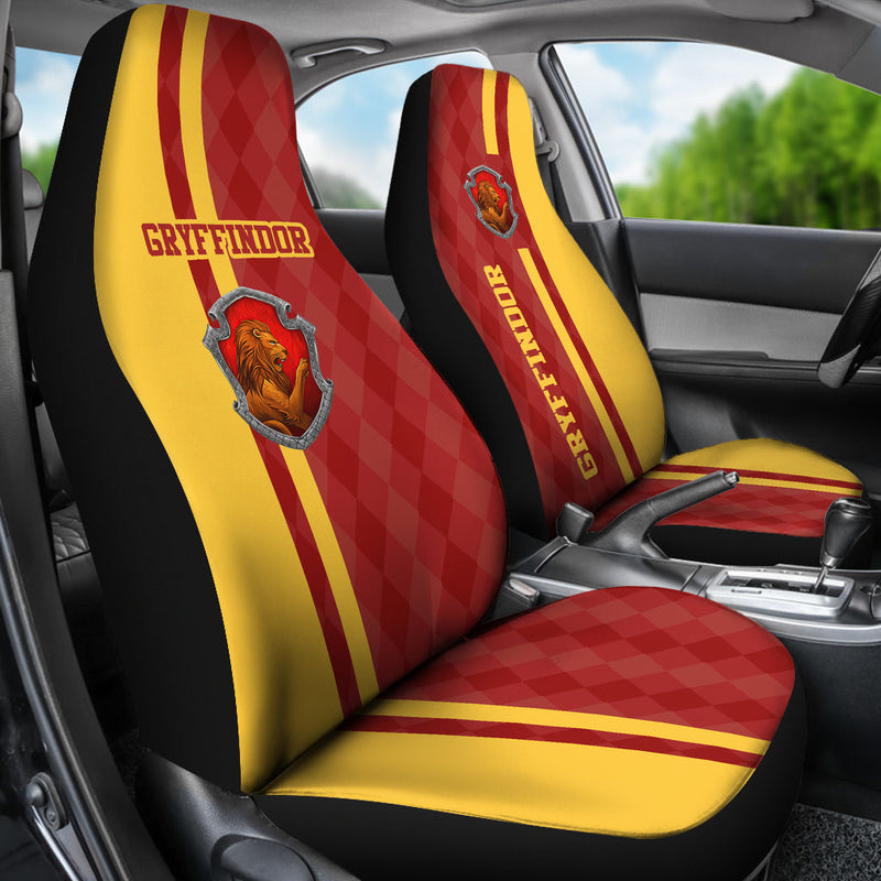 Gryffindor Harry Potter Premium Custom Car Seat Covers Decor Protectors