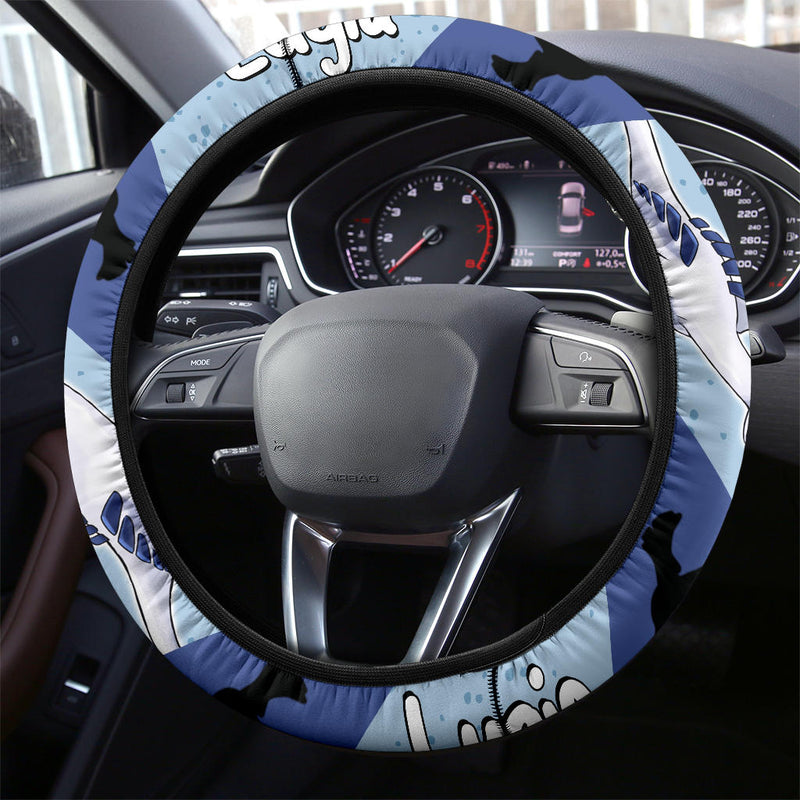 Lugia Pokemon Steering Wheel Cover