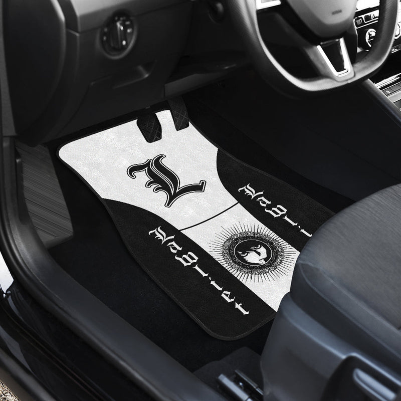 L Death Note Car Floor Mats