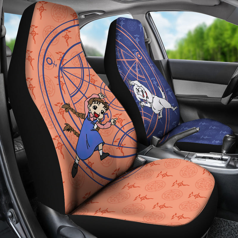 Chimera Nina Fullmetal Alchemist Premium Custom Car Seat Covers Decor Protectors