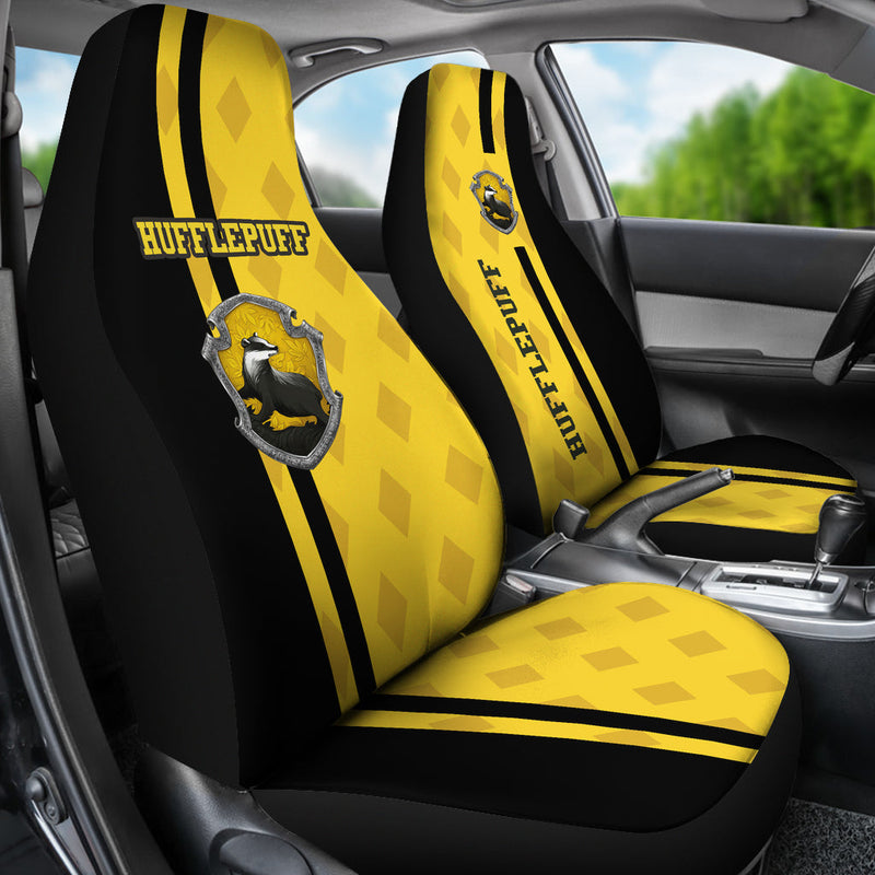 Hufflepuff Harry Potter Premium Custom Car Seat Covers Decor Protectors