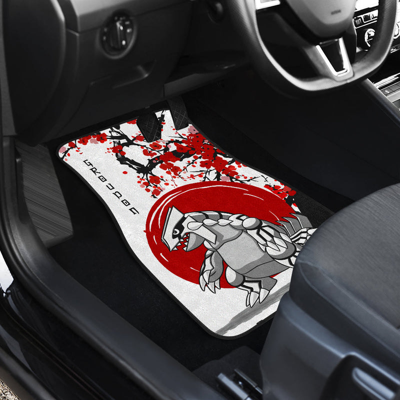 Groudon Red Sakura Pokemon Japan Style Car Floor Mats