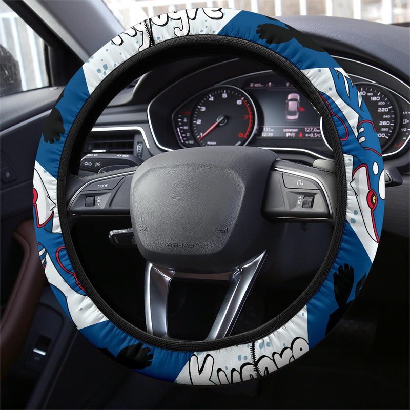 Kyogre Pokemon Steering Wheel Cover