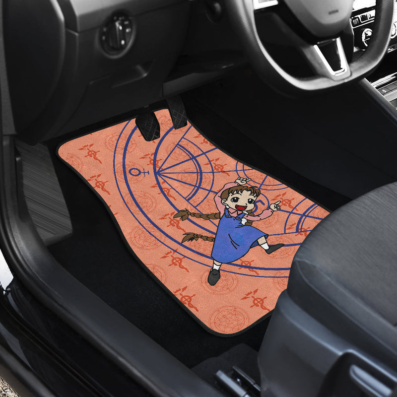 Chimera Nina Fullmetal Alchemist Premium Custom Anime Car Floor Mats