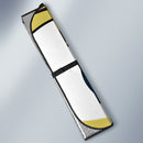 Funny Yellow The Rock Style Cartoon Eye Car Auto Sunshades