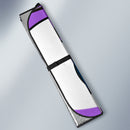 Funny Purple The Rock Style Cartoon Eye Car Auto Sunshades